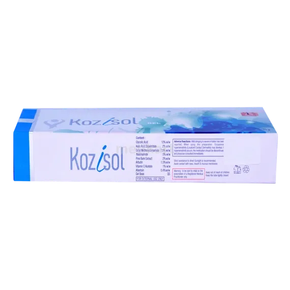 kozisol gel 15 gm